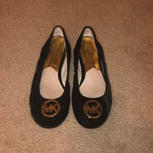 Micheal Micheal Kors Fulton Quilted Ballet Flats